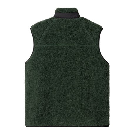 Carhartt WIP Prentice Vest Liner Polyester Pile Sycamore Tree Back