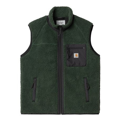 Carhartt WIP Prentice Vest Liner Polyester Pile Sycamore Tree Front