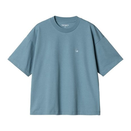 Carhartt WIP Womens Chester T-Shirt Clay Blue Front