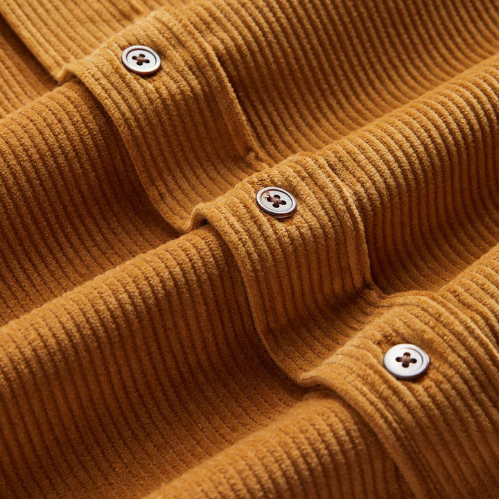 Portuguese Flannel Lobo Prairie Cord Shirt Prairie Fabric