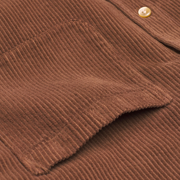 Lobo Cord Shirt Brown