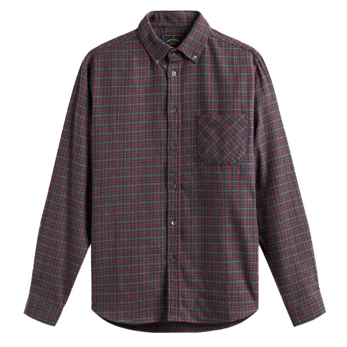 Minerva B/D Check Shirt Greyish