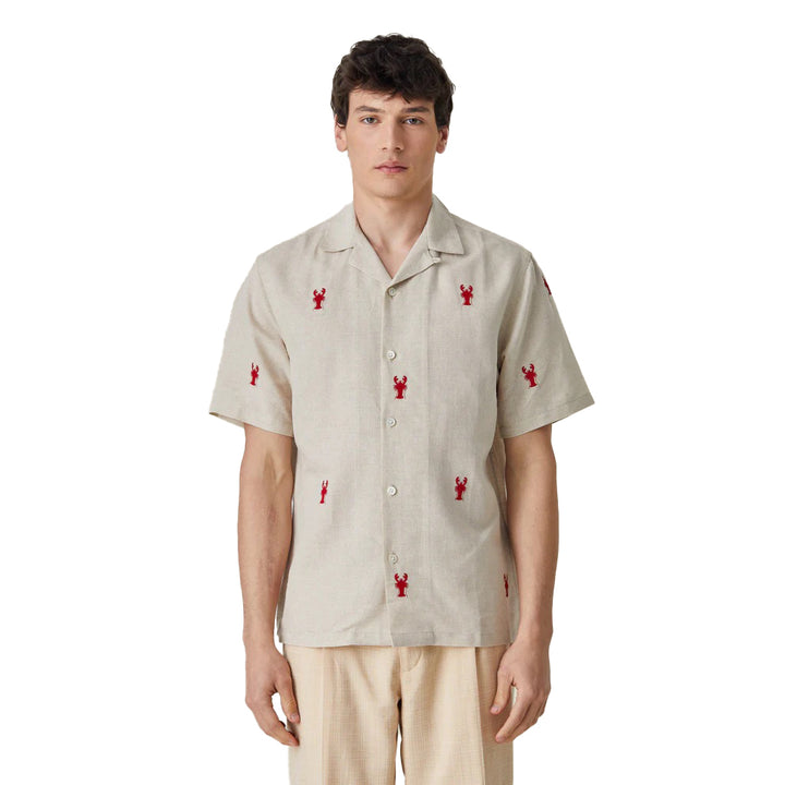 Lobster Short Sleeve Shirt Natural