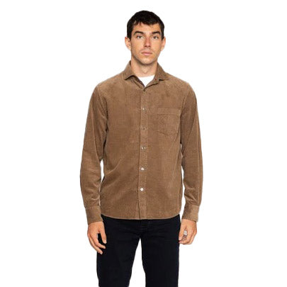 Alden Corduroy Shirt Brown Latte