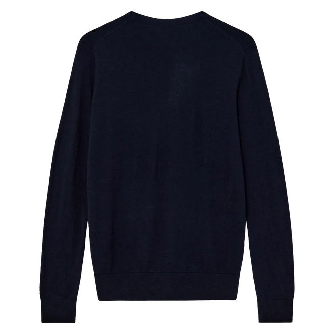 Mos Mosh Gallery MMG Adam Soft Knit Navy Back