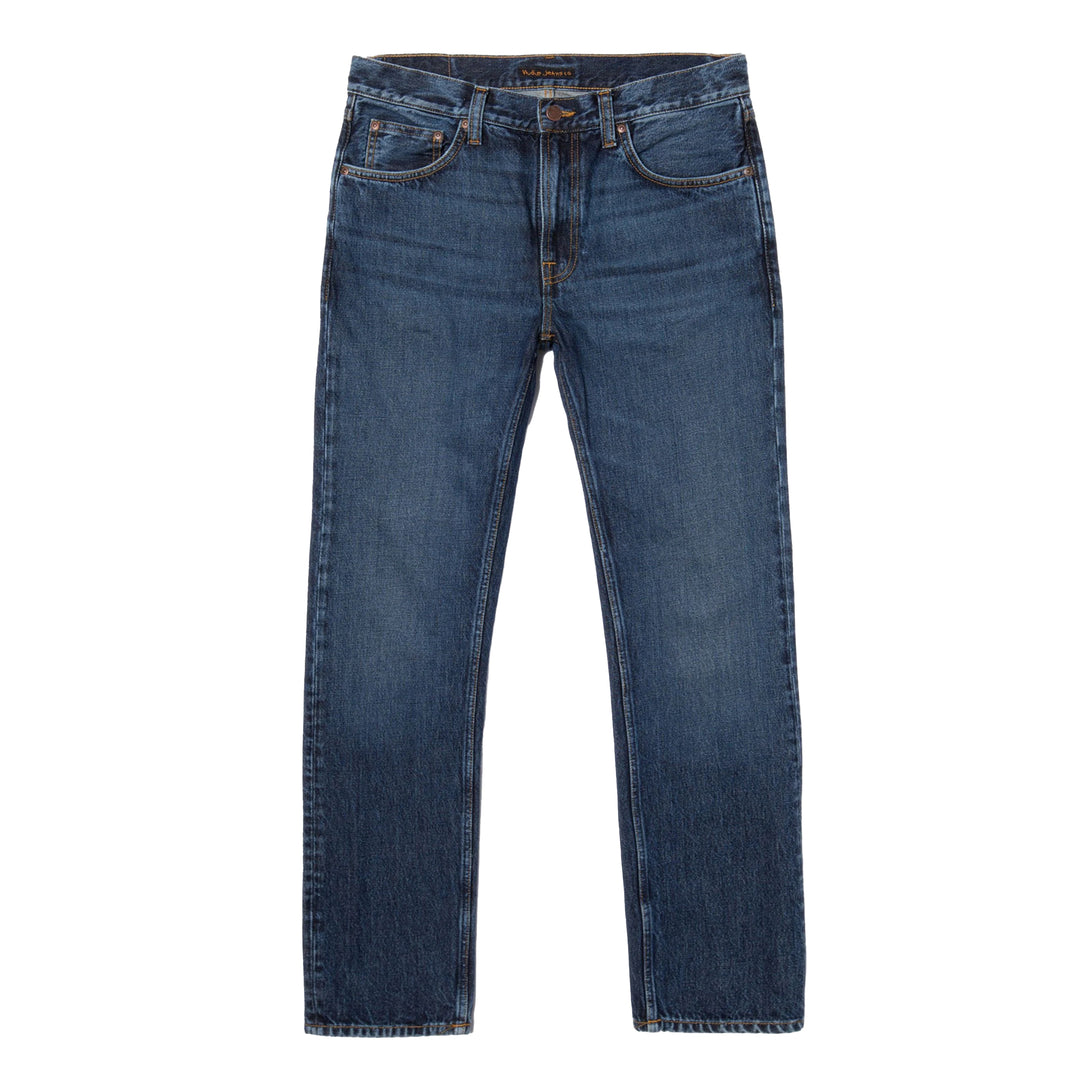 Nudie Jeans Gritty Jackson Blue Soil Front Image