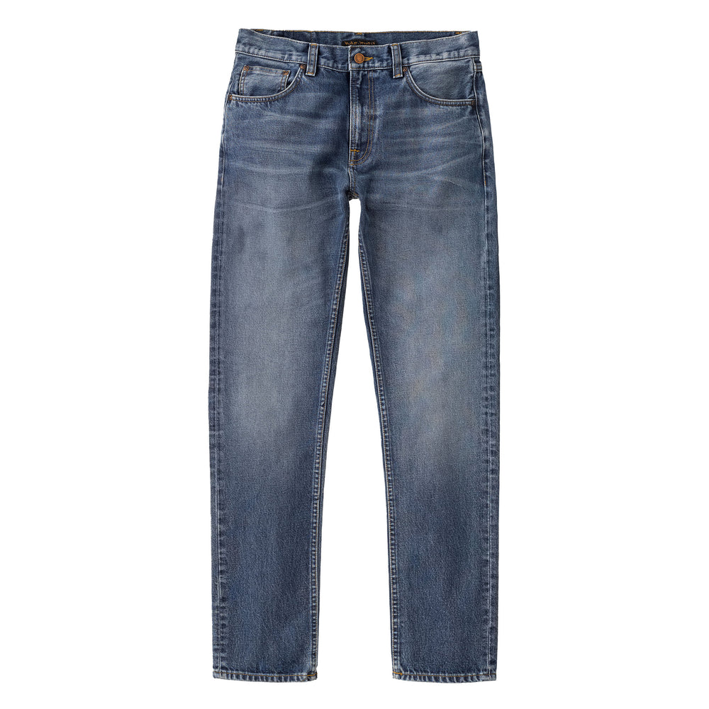 Nudie Jeans Gritty Jackson Blue Traces Front Image