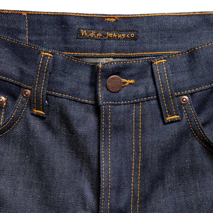 Nudie Jeans Gritty Jackson Dry Old Close Up Image