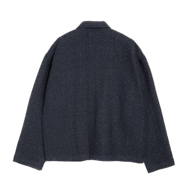 YMC PJ Overshirt Navy Back