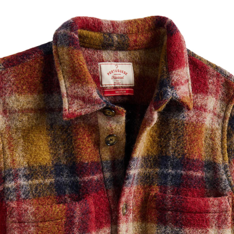 Parker Overshirt Bordeaux