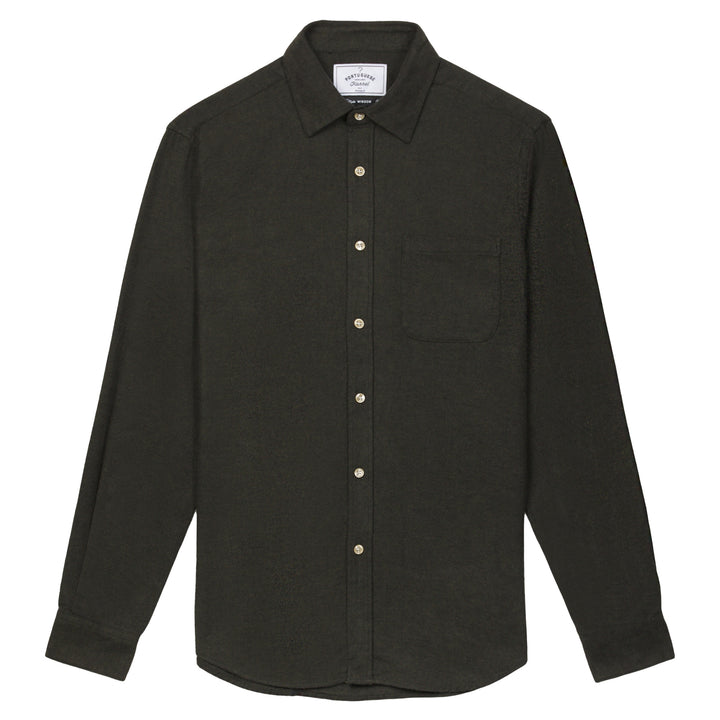 Teca Flannel Shirt Forest Green