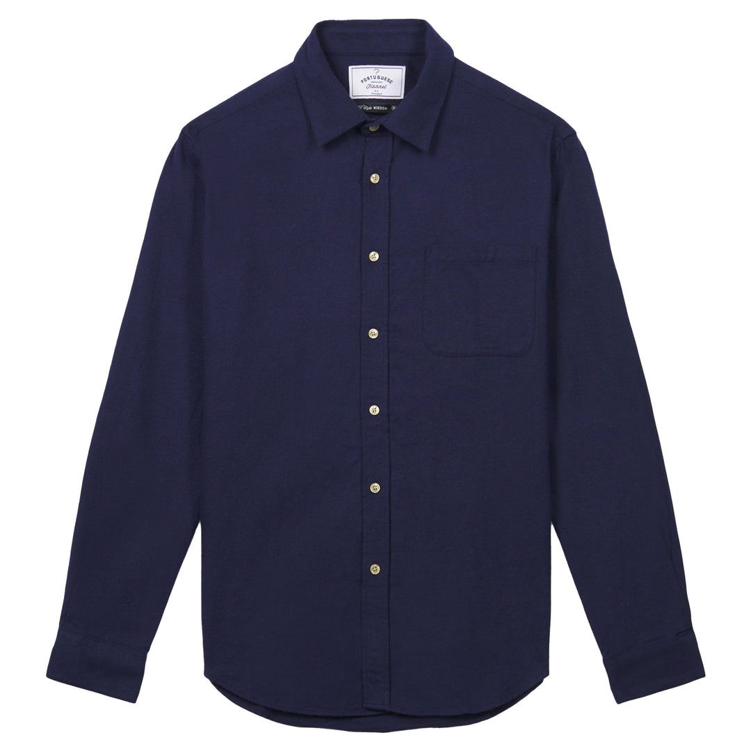 Teca Flannel Shirt Navy