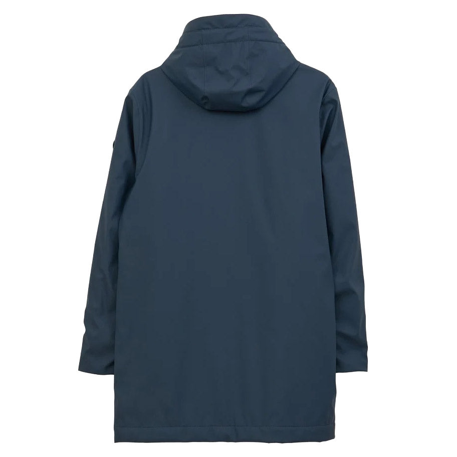 Tanta Rainwear Monetine Waterproof Jacket Navy Back