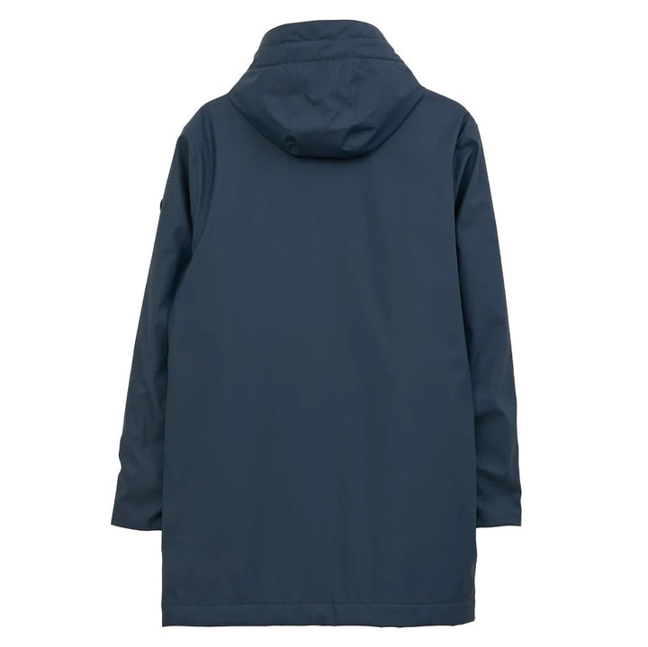 Tanta Rainwear Monetine Waterproof Jacket Navy Back