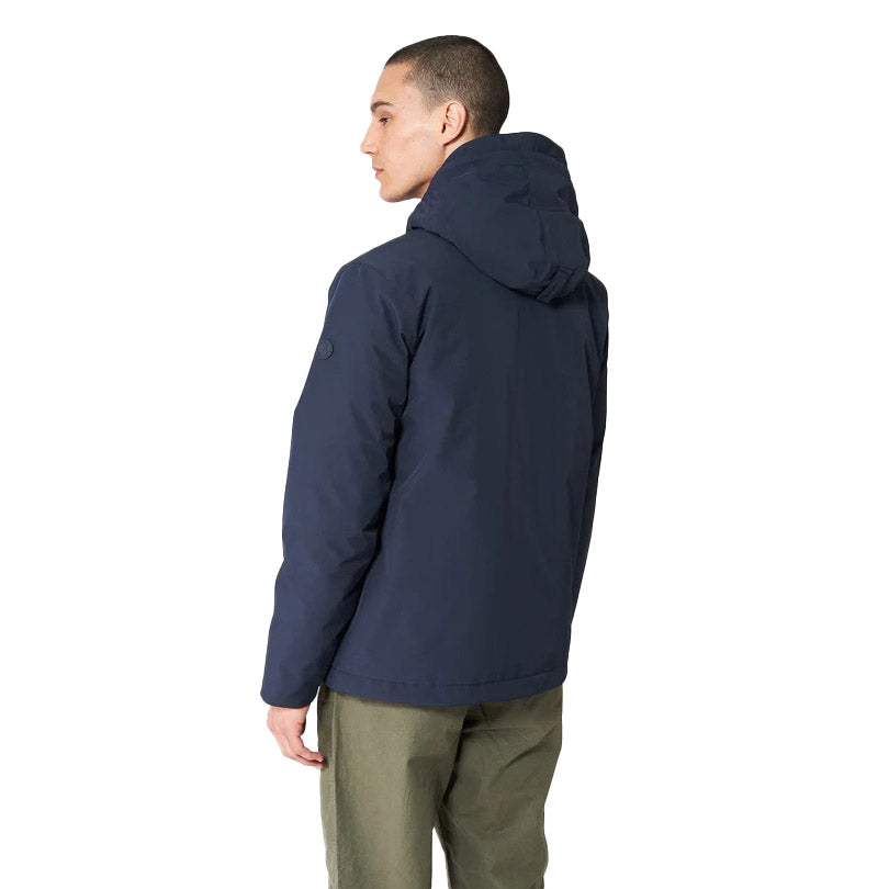 Tanta Rainwear Neve Jacket Dark Navy Model Back