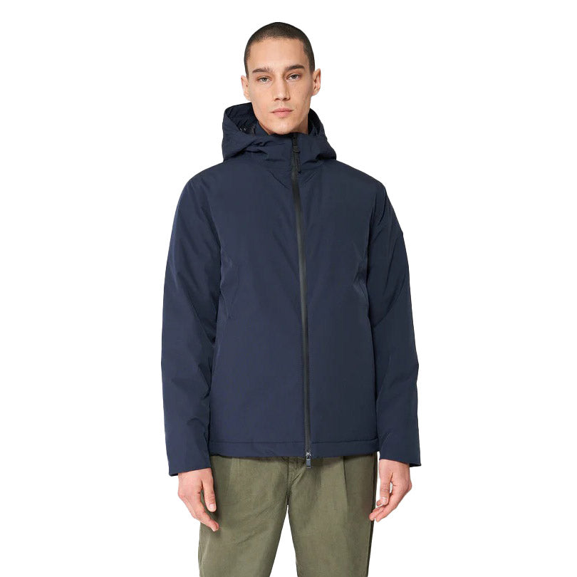 Tanta Rainwear Neve Jacket Dark Navy Model Front