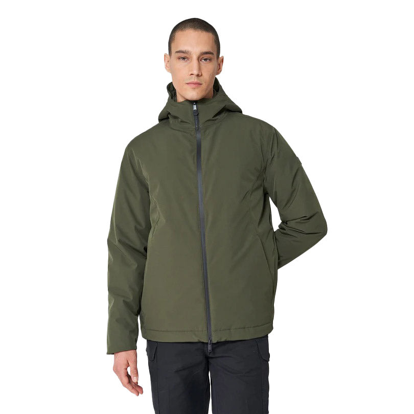 Tanta Rainwear Neve Jacket Khaki Model Front