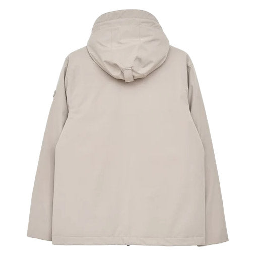 Tanta Rainwear Neve Stone Grey Back