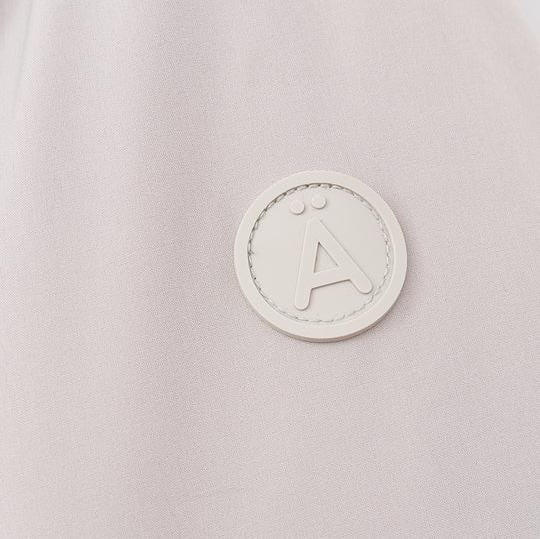 Tanta Rainwear Neve Stone Grey Logo Detail