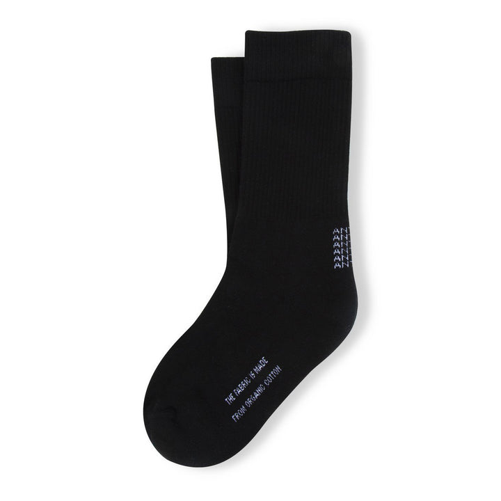 Verjo Plain Sock Black