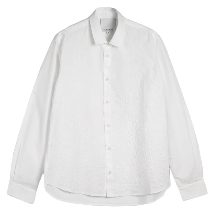 YMC Curtis Shirt White Front Image