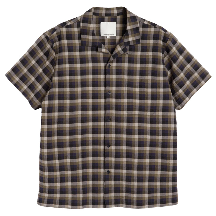 YMC Malick Shirt Multi Front Image