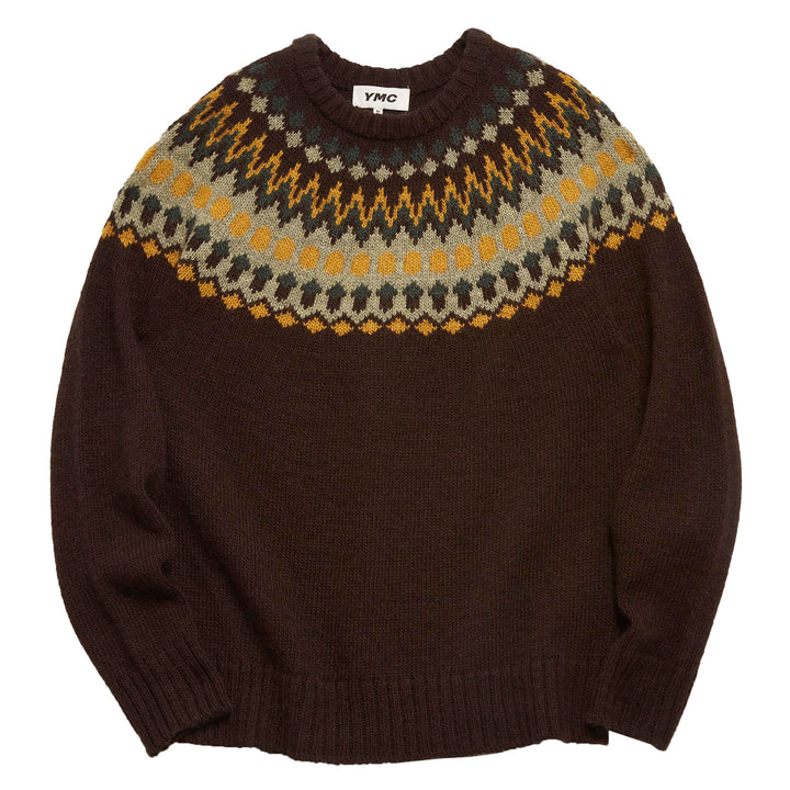 Wings Knit Brown Multi