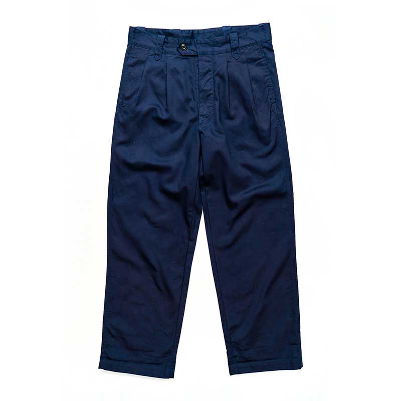 Yarmouth Oilskins The Work Trouser Navy Front Image