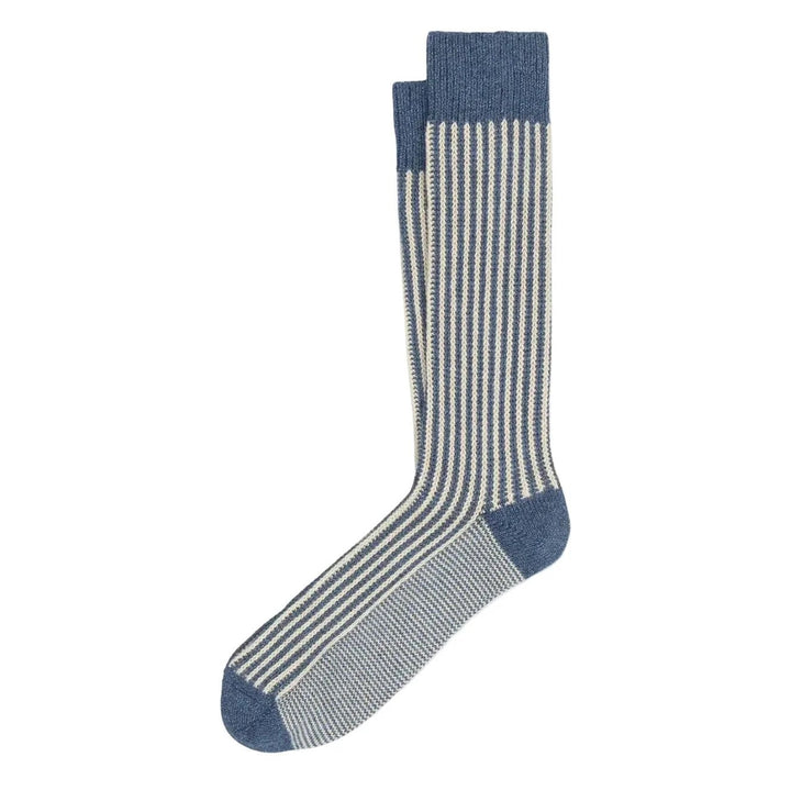 ANT45 Capri Stripe Socks Denim - Merchant Menswear