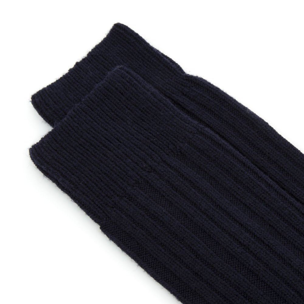 ANT45 Cashwool Socks Navy - Merchant Menswear
