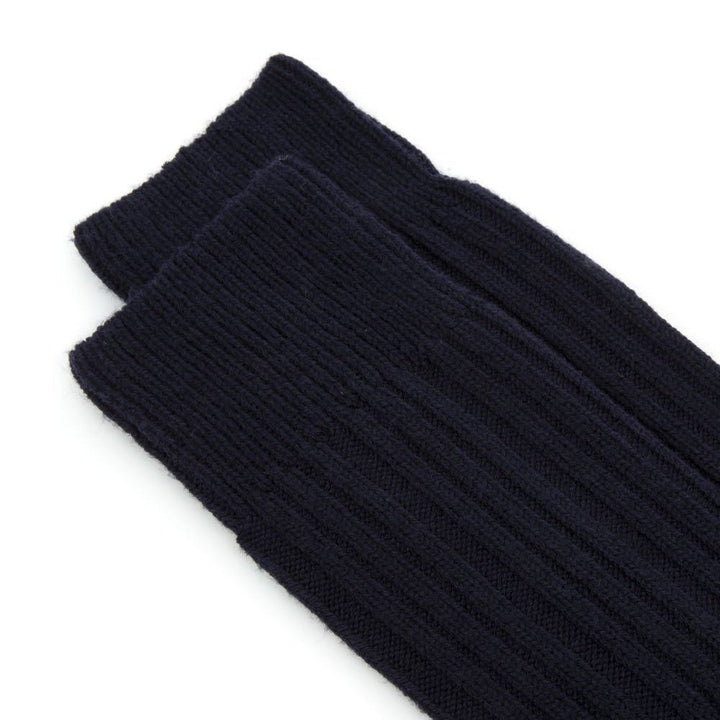 ANT45 Cashwool Socks Navy - Merchant Menswear