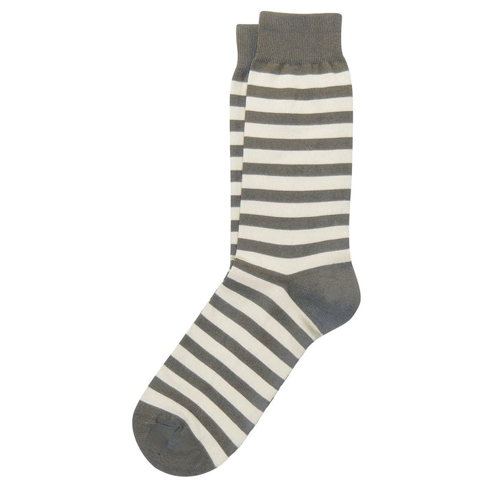 ANT45 Harris Stripe Socks Military - Merchant Menswear