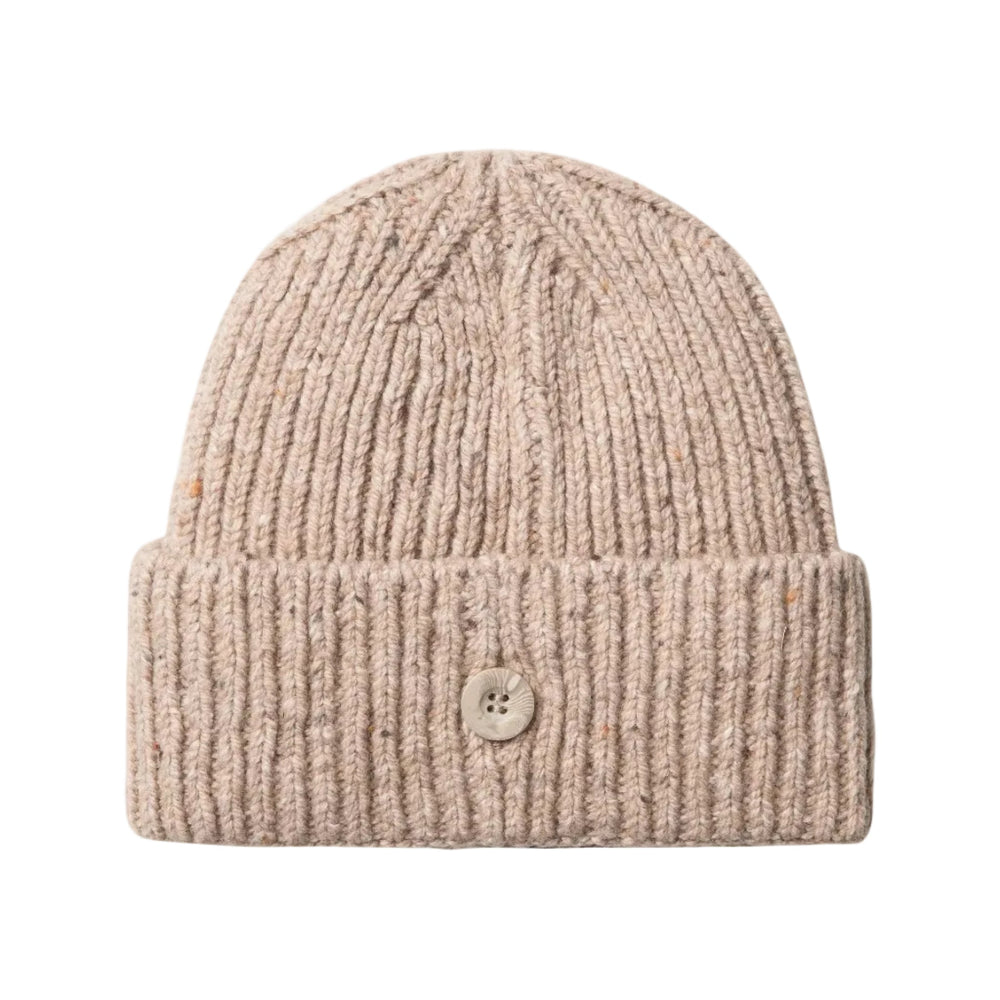 Carhartt WIP Anglistic Wool/Cotton Beanie Speckled Fleur De Sel - Merchant Menswear