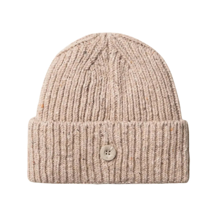 Carhartt WIP Anglistic Wool/Cotton Beanie Speckled Fleur De Sel - Merchant Menswear