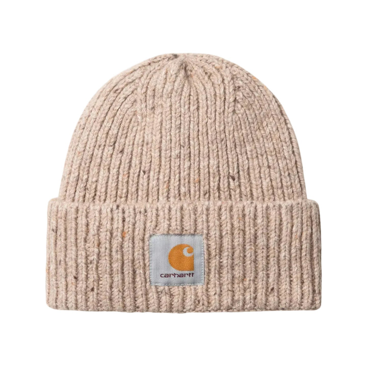 Carhartt WIP Anglistic Wool/Cotton Beanie Speckled Fleur De Sel - Merchant Menswear