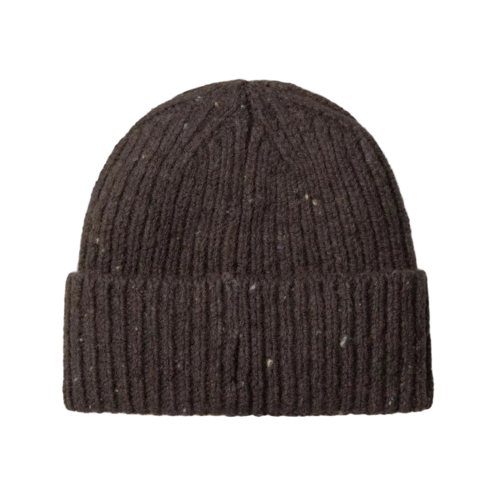 Carhartt WIP Anglistic Wool/Cotton Beanie Speckled Tobacco - Merchant Menswear