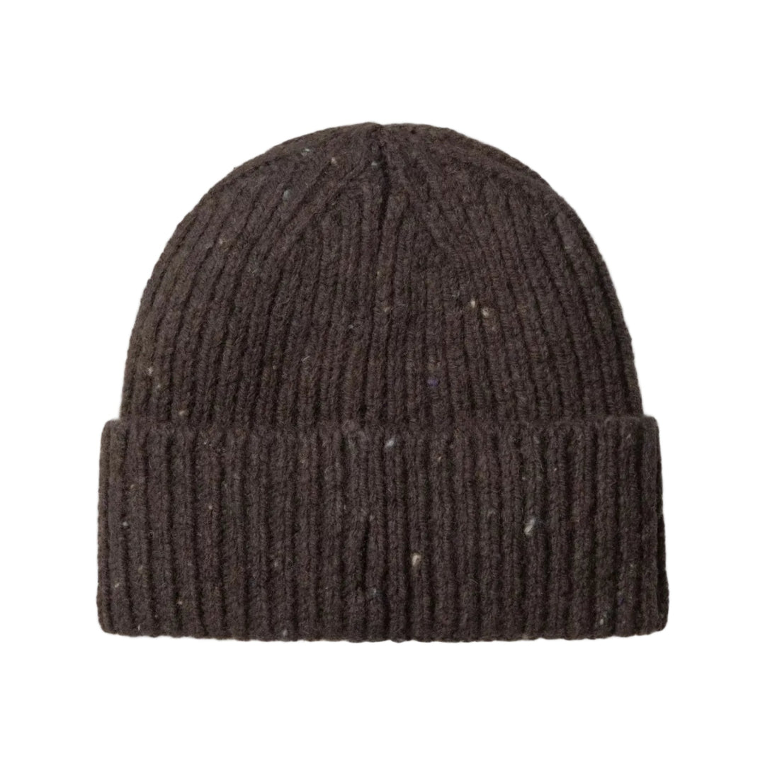Carhartt WIP Anglistic Wool/Cotton Beanie Speckled Tobacco - Merchant Menswear