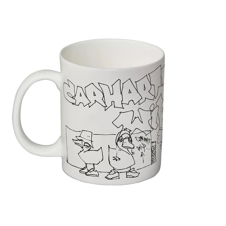 Carhartt WIP Blinkerfluid Porcelain Mug White/Black - Merchant Menswear