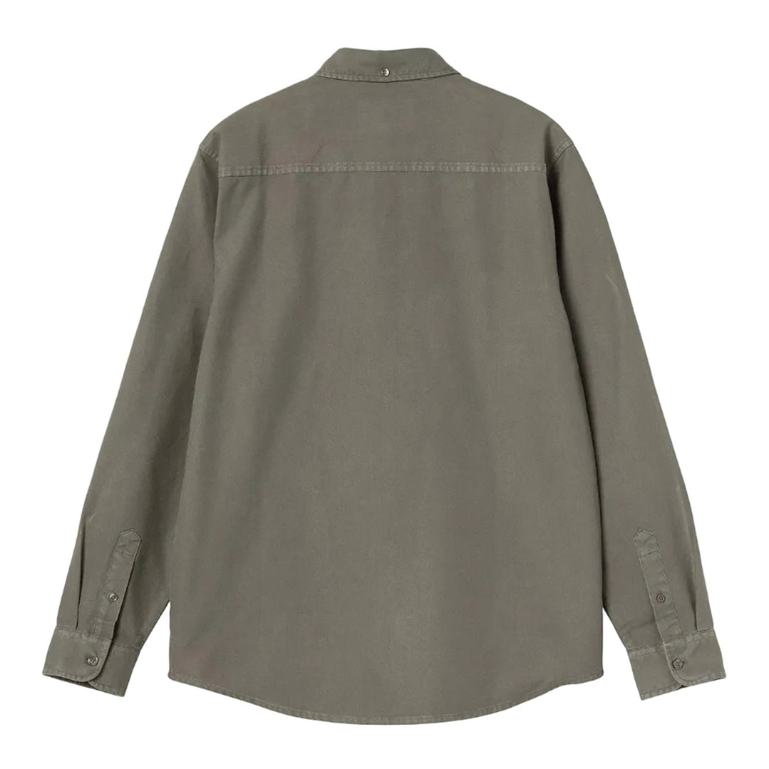 Carhartt WIP Bolton Cotton Oxford Shirt Shungite - Merchant Menswear