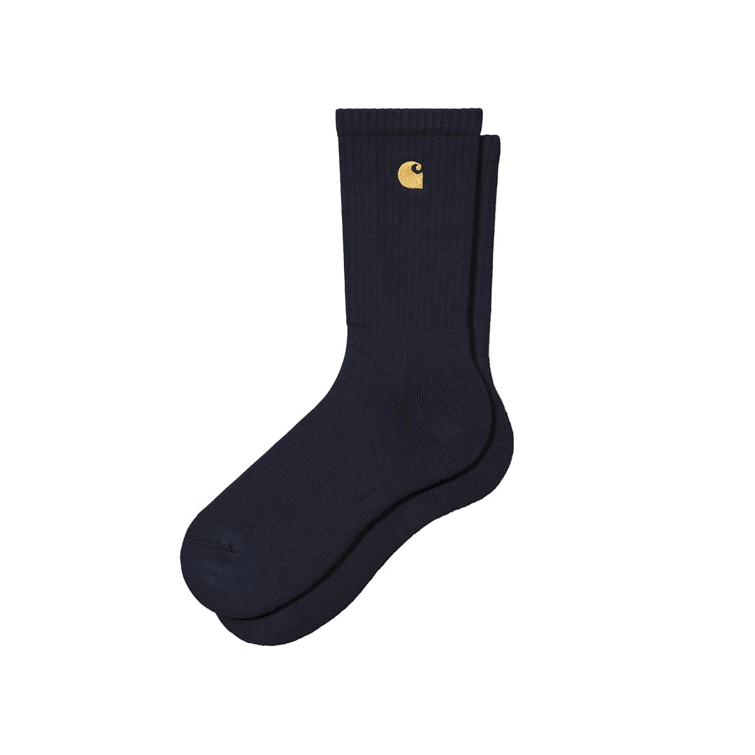 Carhartt WIP Chase Cotton Blend Socks Dark Navy - Merchant Menswear