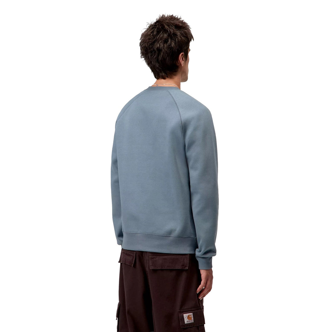 Carhartt WIP Chase Sweat Angelite / Gold - Merchant Menswear
