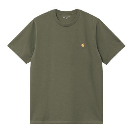 Carhartt WIP Chase T-Shirt Leaf/Gold leaf - Merchant Menswear