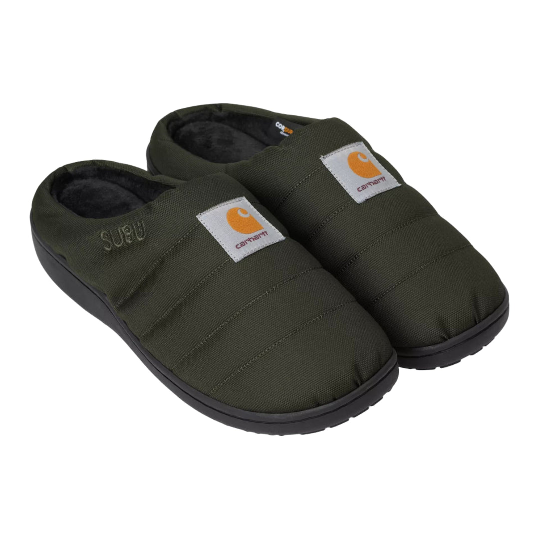 Carhartt WIP Cordura Slippers Olive - Merchant Menswear