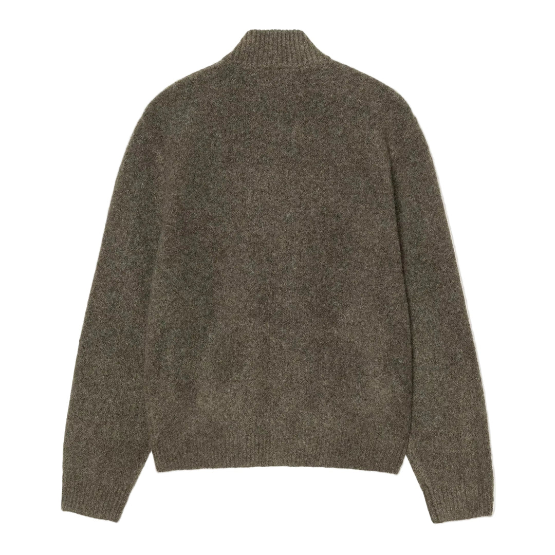 Carhartt WIP Curtis Sweater Jacket Tangled Shungite - Merchant Menswear