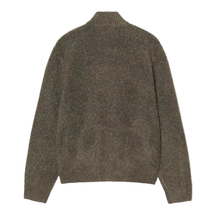 Carhartt WIP Curtis Sweater Jacket Tangled Shungite - Merchant Menswear