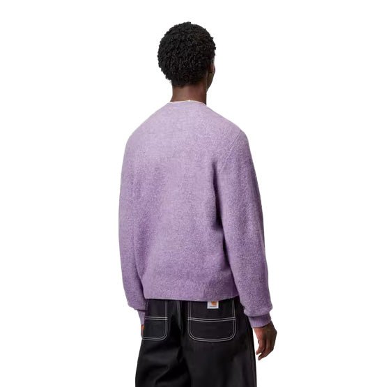 Carhartt WIP Curtis Sweater Tangled Phlox - Merchant Menswear