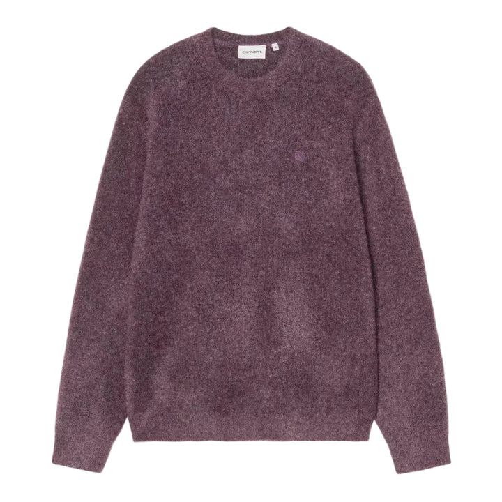 Carhartt WIP Curtis Sweater Tangled Shady Purple - Merchant Menswear