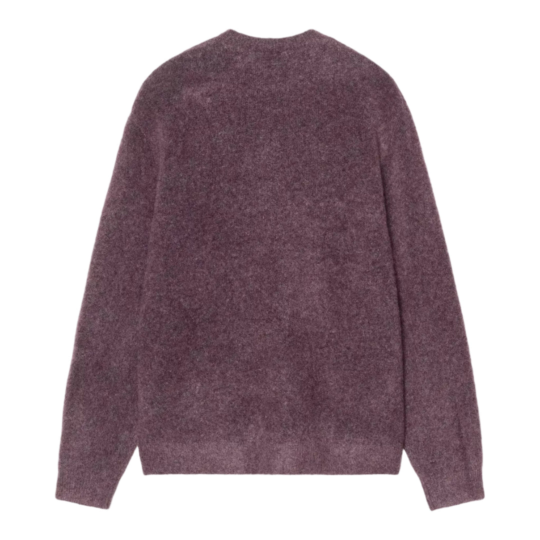 Carhartt WIP Curtis Sweater Tangled Shady Purple - Merchant Menswear