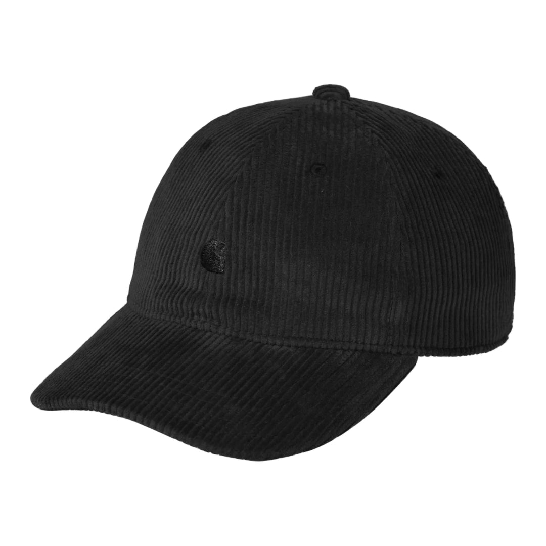 Carhartt WIP Harlem Corduroy Cap Black - Merchant Menswear