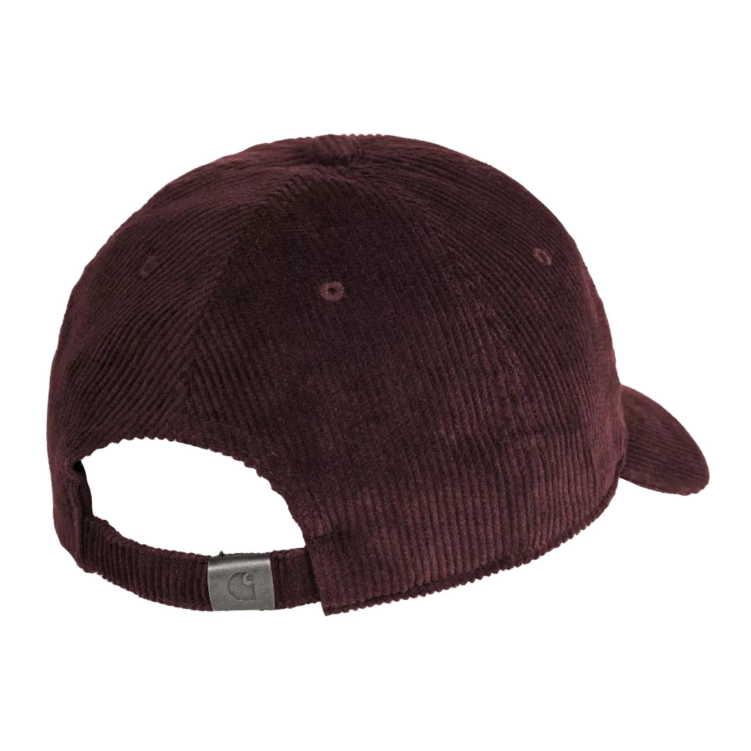 Carhartt WIP Harlem Cotton Cap Amarone/White - Merchant Menswear
